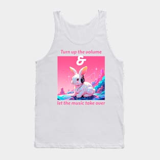 Turn up the volume and let the music take over Tank Top
